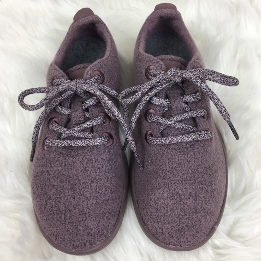 Allbirds mens kotare plum purple wool runners - Picture 3 of 8